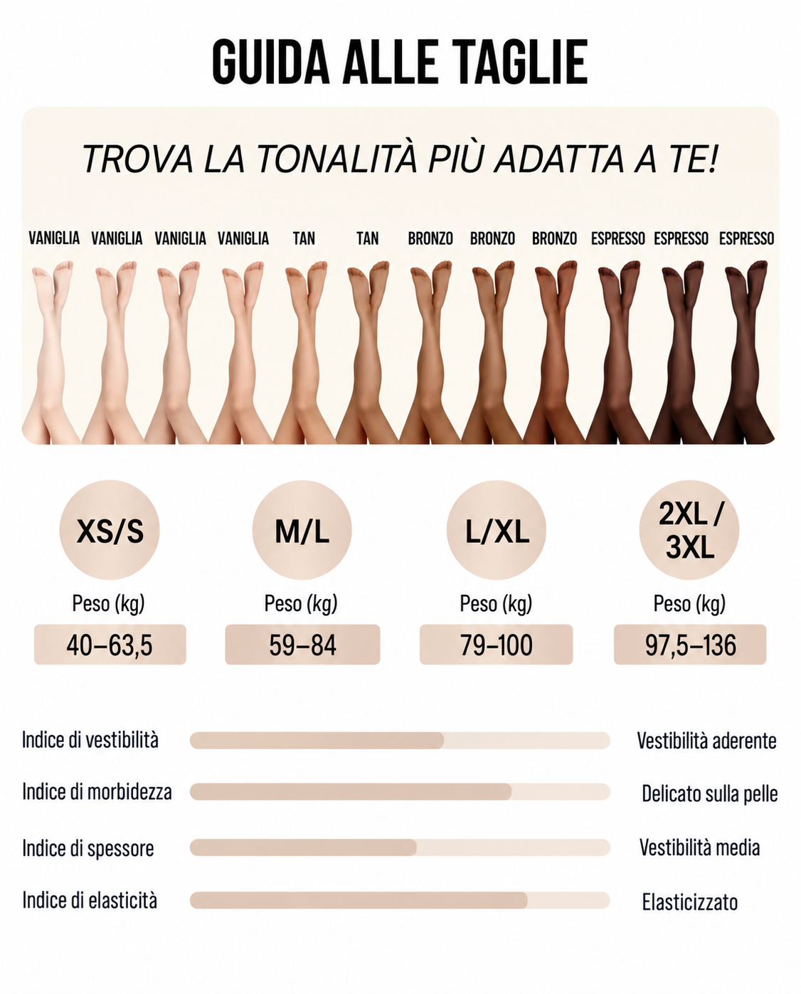 Leggings modellanti termoscultori